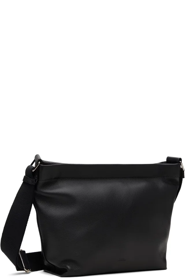 A.P.C. Black Besace Maiko Bag, photo 2 of 4 from SSENSE