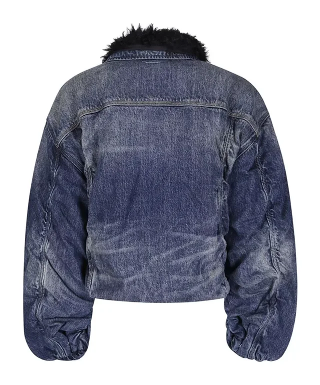 Diesel gathered denim jacket, photo 2 of 3 from SENSER