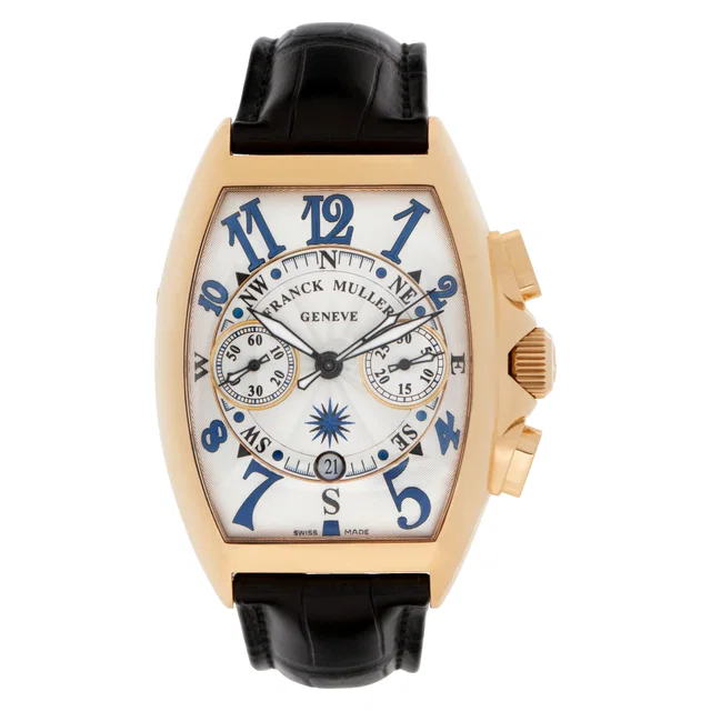 Franck Muller Chronograph "Mariner" 40mm 8080 CC AT in Rose Gold from Gray And Sons