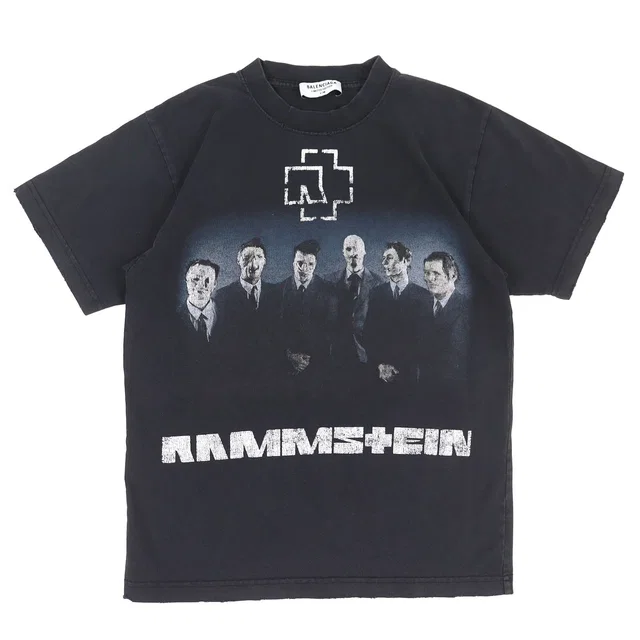Balenciaga RAMMSTEIN Cotton T shirt from LuxUness