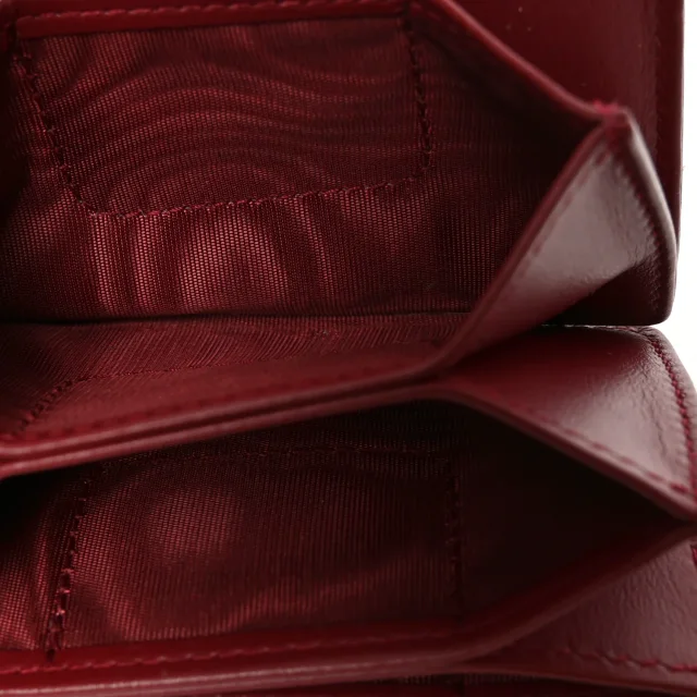 Patent Cannage Lady Dior 5-Gusset Card Holder Scarlet in Red Patent leather from FASHIONPHILE, photo 5 of 8