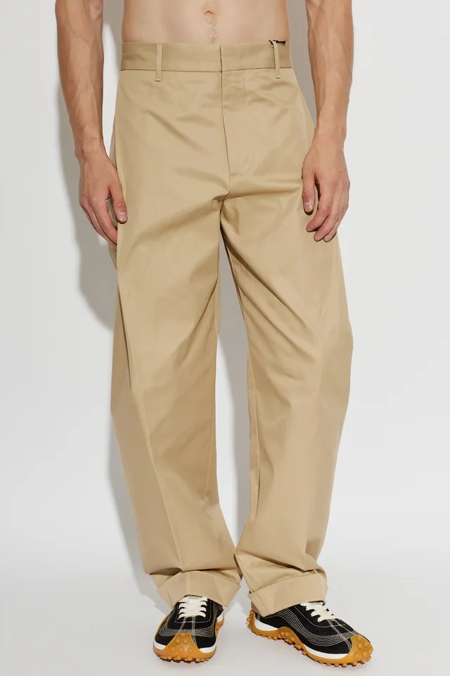 Dsquared2 Pleated-cuff casual trousers, photo 2 of 4 from SENSER