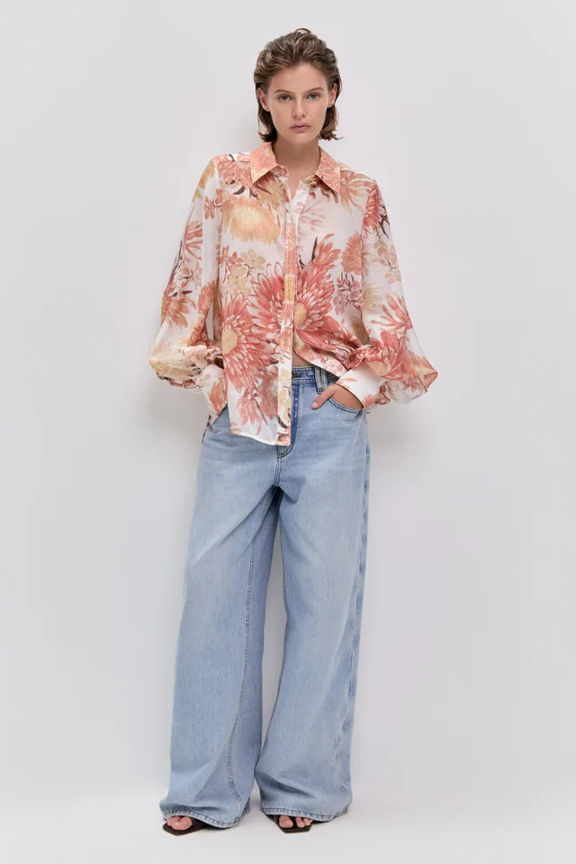 AJE Colide Shirt in Orange from Aje, photo 1 of 1