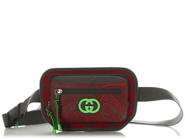 Gucci Rubber and Nylon Belt Bag in Nylon from Ann's Fabulous Finds