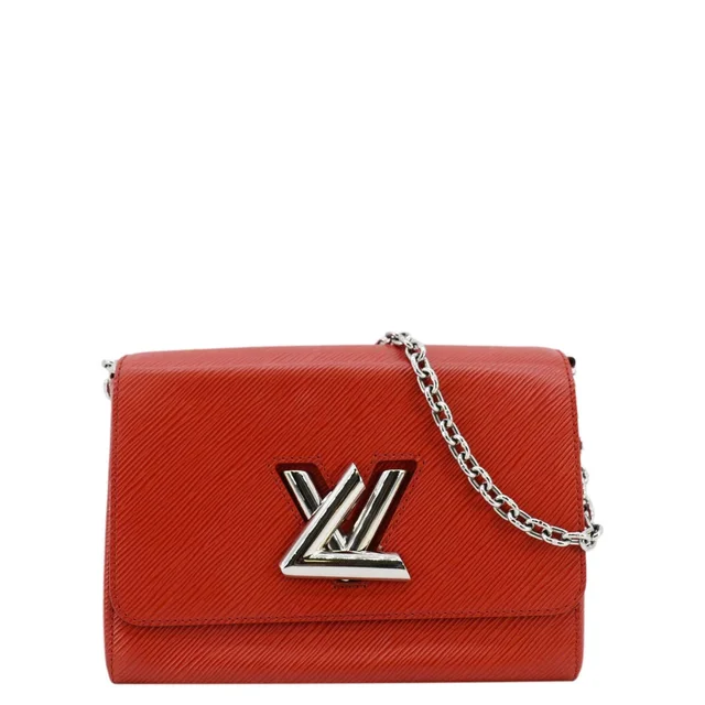 Louis Vuitton Twist MM Epi Leather Chain Shoulder Bag Red in Red Leather from Dallas Designer Handbags