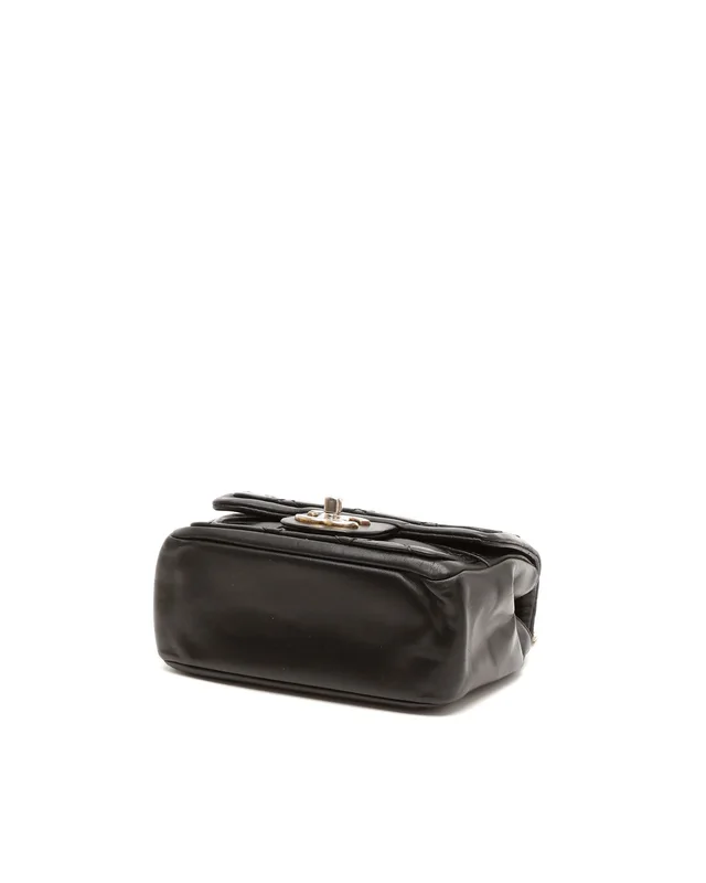 Chanel Mini Square Single Flap Bag in Leather from A Retro Tale, photo 5 of 9