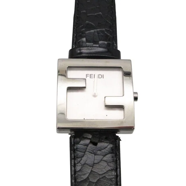 Fendi Watch Orologi Orolog Zskka Face Quartz Black in Black from The Reluxe