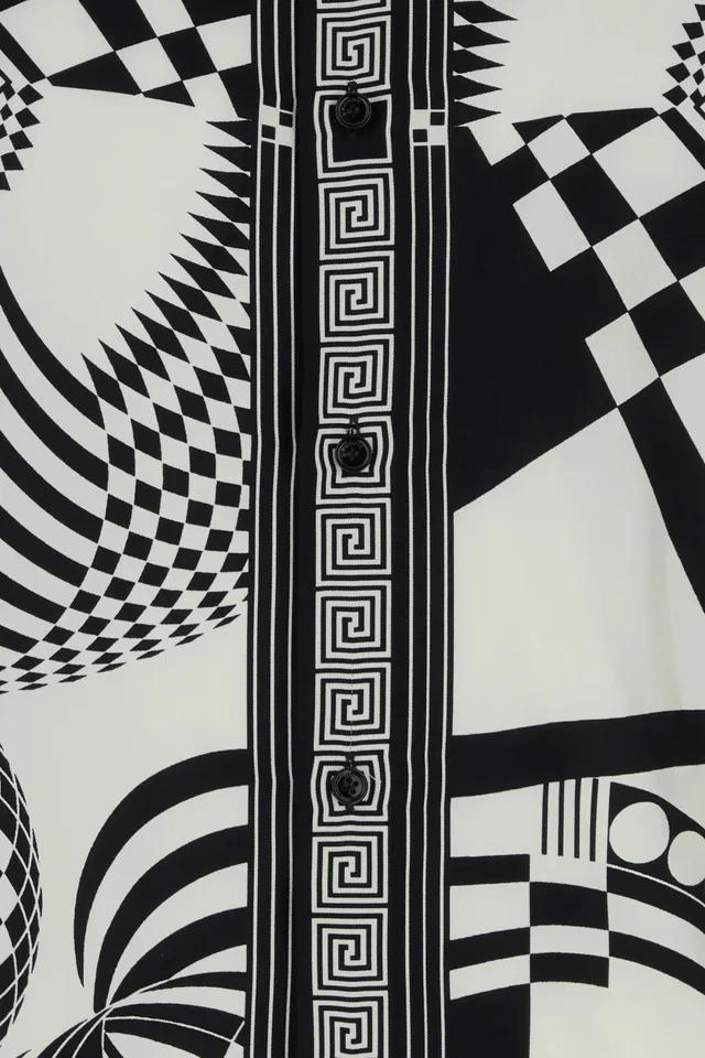 Versace Printed Twill Shirt, photo 3 of 3 from SENSER