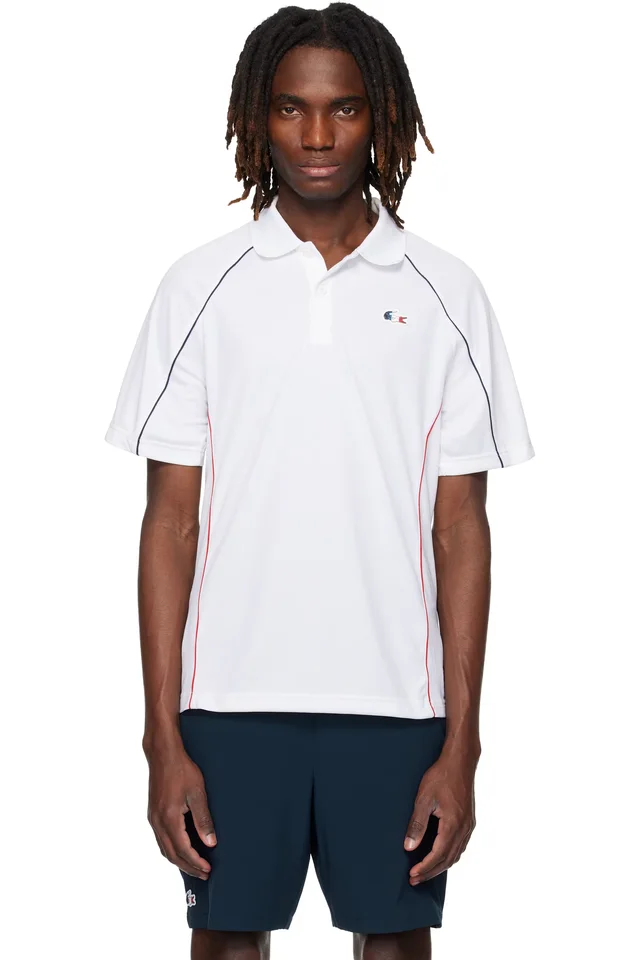 Lacoste White French Tennis Team Polo from SSENSE, photo 1 of 1