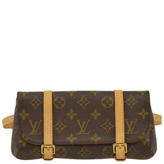 Louis Vuitton 2005 Monogram Pochette Marelle Belt Bum Bag M51159 in Coated canvas from AMORE Vintage Tokyo