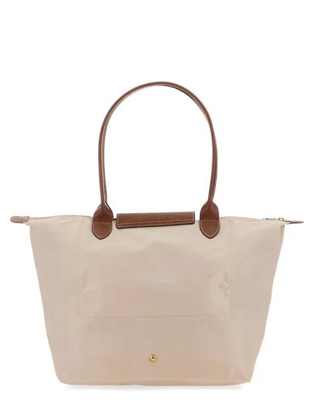 Longchamp Le Pliage Shoulder Bag — White Nylon in White Nylon from HEWI