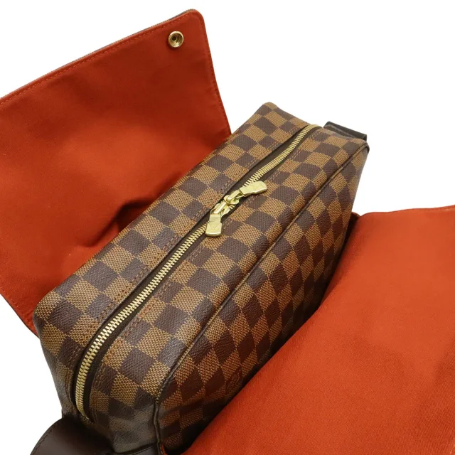 Louis Vuitton Naviglio Damier Shoulder Bag in Brown Canvas from LuxUness, photo 6 of 8