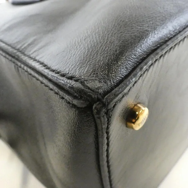 Tod's Hand bag in BLACK / GOLD metal fittings leather from KOMEHYO, photo 7 of 9