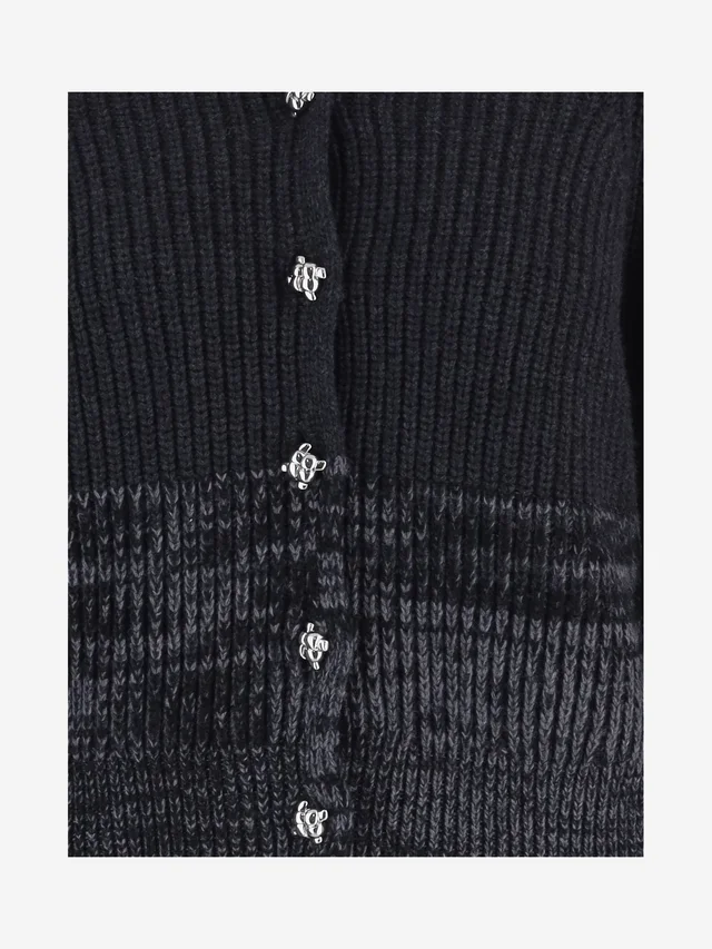 Bottega Veneta Wool and Cashmere Cardigan, photo 3 of 8 from SENSER