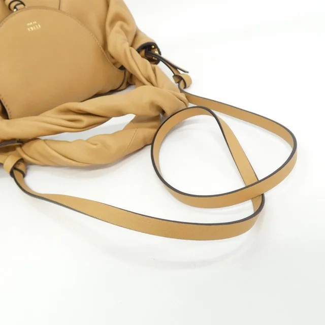 Fendi Small Bag 8BR838 AYCT in F1I73/BEIGE / GOLD hardware calf from KOMEHYO, photo 5 of 7