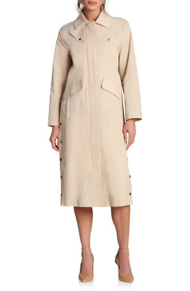 Avec Les Filles Side Snap Cotton Blend Barn Coat, photo 5 of 6 from Nordstrom Rack