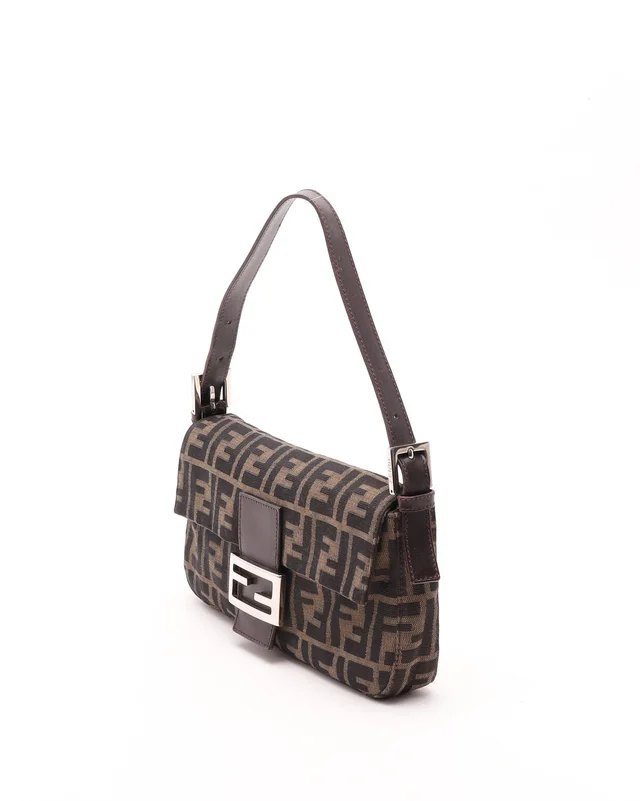 Fendi Zucca Baguette Bag in Denim from A Retro Tale, photo 2 of 7