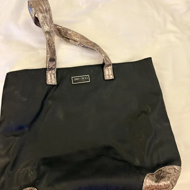 Jimmy Choo Women's Tote bags - Black in black from Depop, photo 1 of 1
