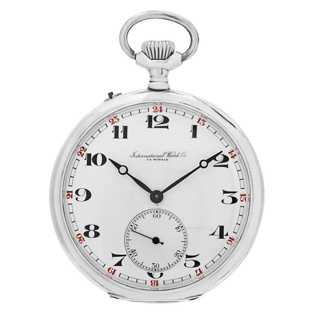 IWC pocket watch 53mm in Sterling Silver from Gray And Sons