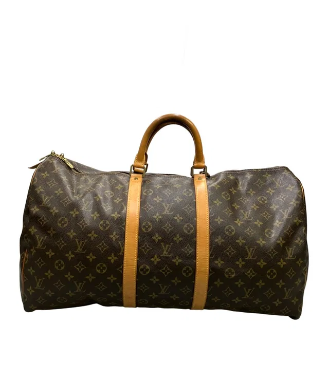 Louis Vuitton Boston Bag Keepall 55 Monogram from The Reluxe