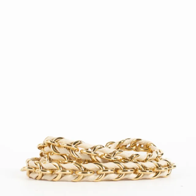 Louis Vuitton Cream Multi Pochette Accessoires Chain Strap in White from Labellov, photo 3 of 3