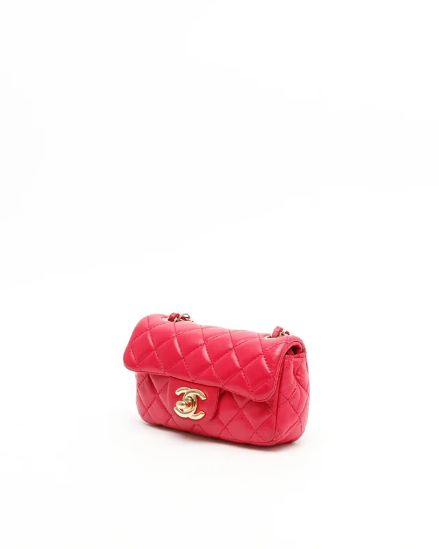 Chanel Mini Valentine Charms Flap Bag in Leather from A Retro Tale, photo 2 of 12