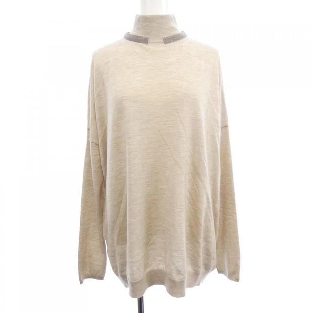Brunello Cucinelli Monile Cashmere Blend Knitwear in Cashmere from LuxUness