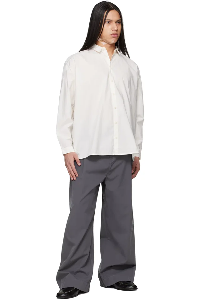 Toogood Off-White 'The Draughtsman' Shirt, photo 4 of 4 from SSENSE