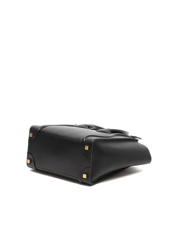 Celine Luggage Micro Bag in Leather from A Retro Tale, photo 5 of 7