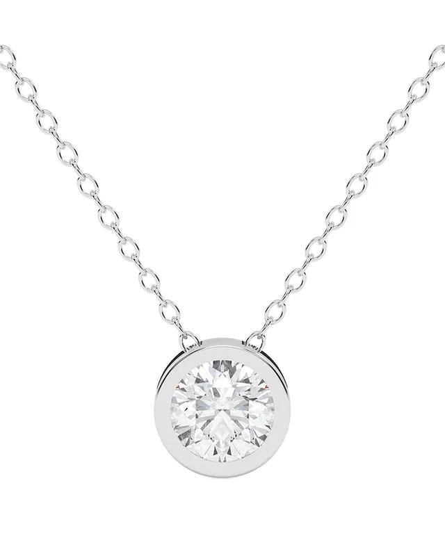 Lab Grown Diamonds 14K 2.00 ct. tw. Lab-Grown Diamond Necklace, image 1 of 1 from Gilt