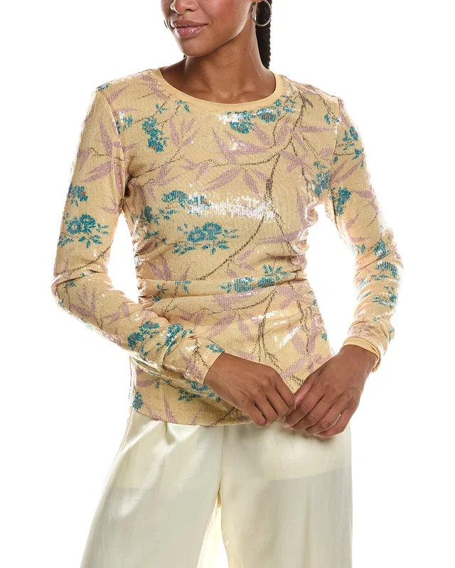 Diane von Furstenberg Marlene Sequin Top, image 1 of 1 from Rue La La