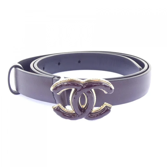 Chanel Belt Brown in Brown from The Reluxe