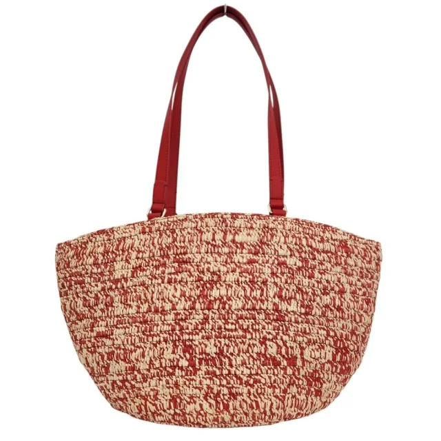 Loewe Eclipse Raffia Calfskin Bag in Beige Straw from LuxUness, photo 3 of 13