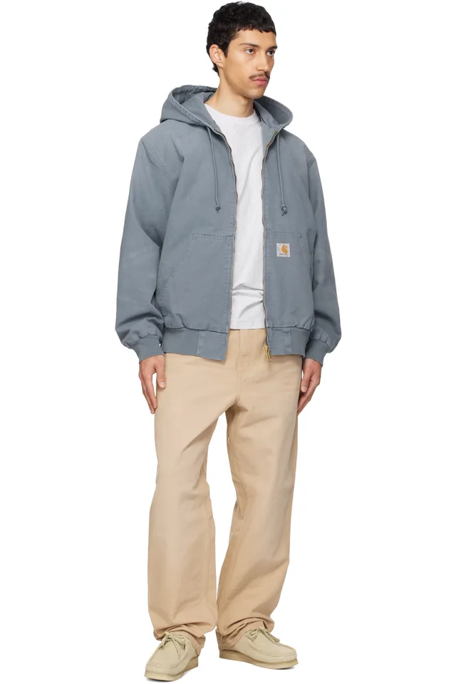 Carhartt Work In Progress Beige Single Knee Trousers, photo 4 of 4 from SSENSE
