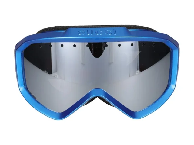 Gucci Gg1210s Injected Frame Sunglasses — Blue in Blue from HEWI, photo 4 of 4
