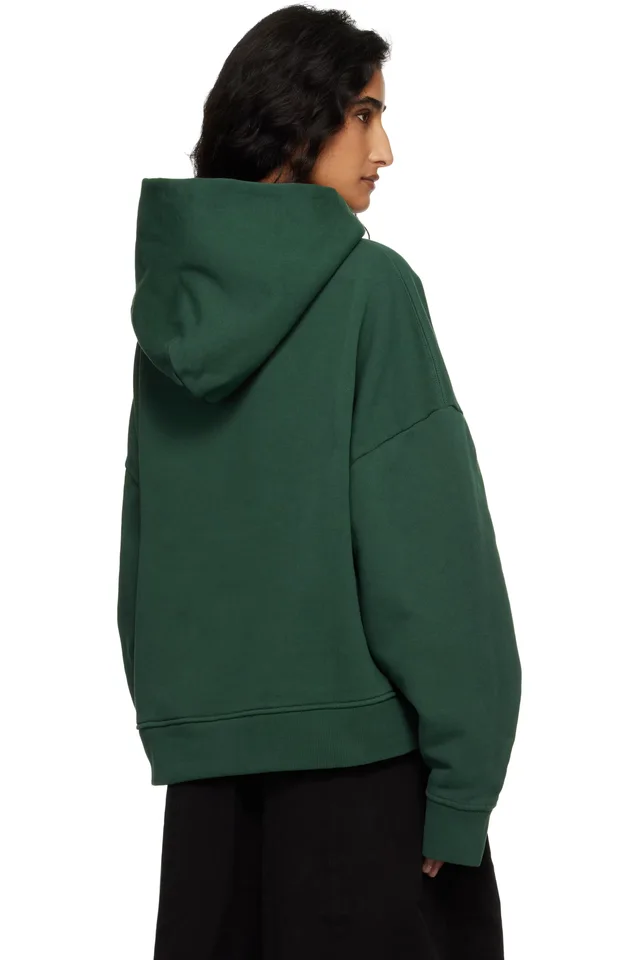 Entire Studios Green Heavy Hoodie, photo 3 of 4 from SSENSE