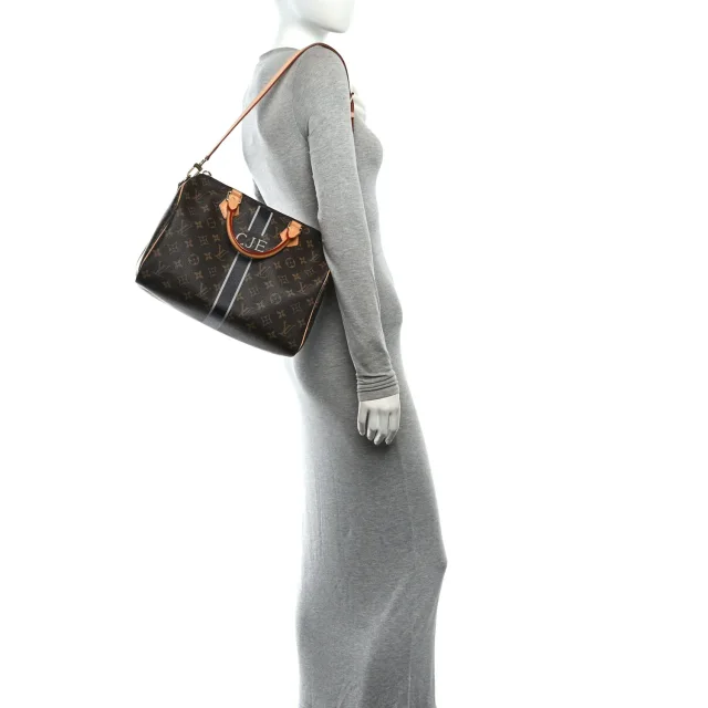 Monogram My LV Heritage Speedy Bandouliere 30 Black Gris in Black Canvas from FASHIONPHILE, photo 2 of 9