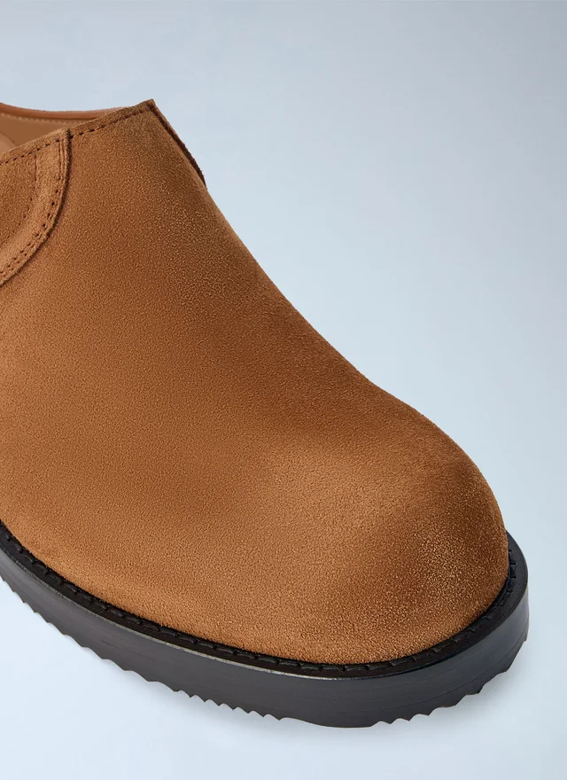 Dries Van Noten Suede Slip-On Mules, photo 5 of 5 from SENSER