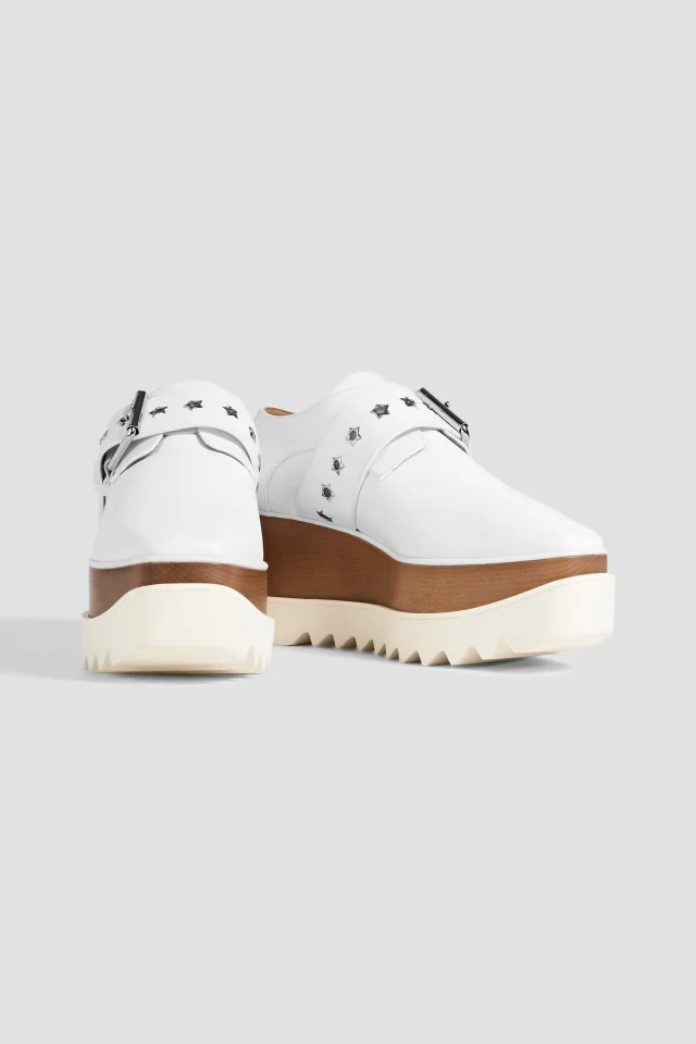Stella McCartney Elyse Platform Loafers in White, photo 2 of 4 from THE OUTNET
