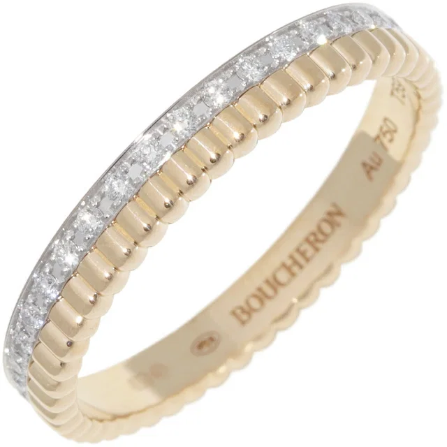 Boucheron Quatre Radiant Au750 Ring Size 18.5 from LuxUness