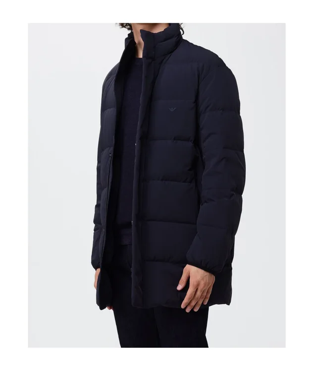 Emporio Armani Long-sleeve stand-collar down jacket, photo 2 of 4 from SENSER