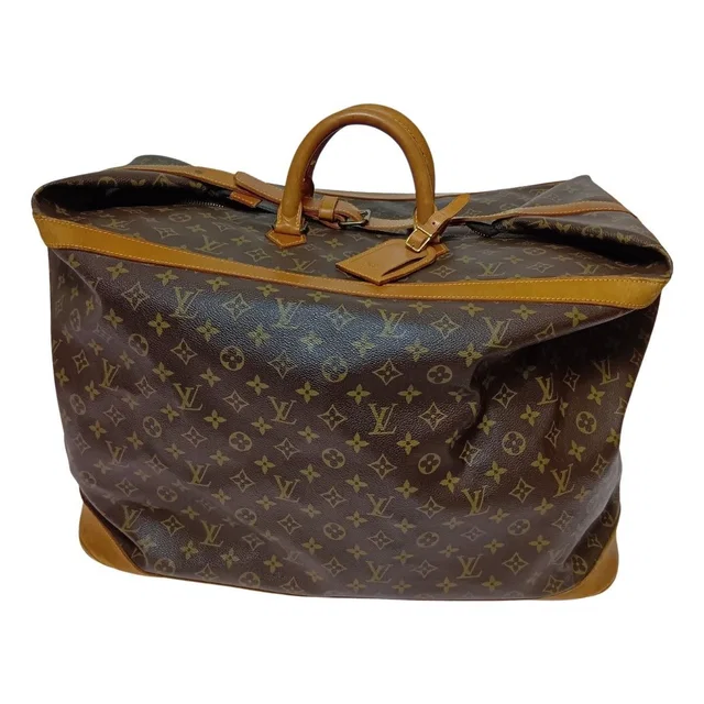 Louis Vuitton Monogram Cruiser 55 Boston Bag Brown in Brown Coated canvas from The Reluxe