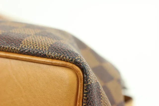 Louis Vuitton Limited Edition Centenaire Damier Columbine Zip Shoulder Bag in Canvas from Bagriculture