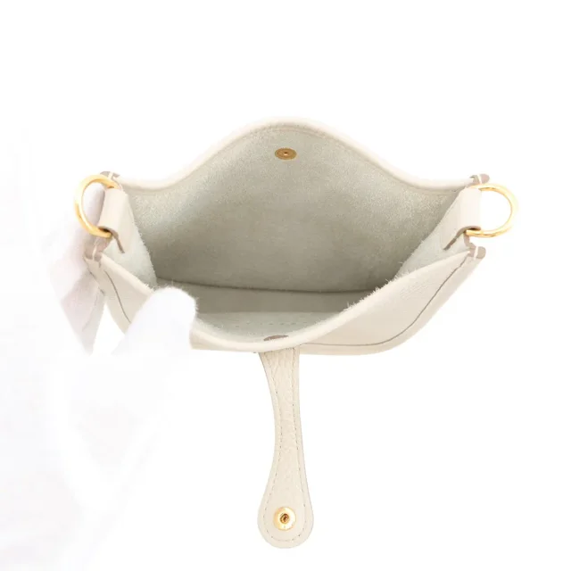 Hermès Evelyne Long Beton Taurillon Clemence Size TPM in Clemence leather from GALLERY RARE, photo 5 of 13