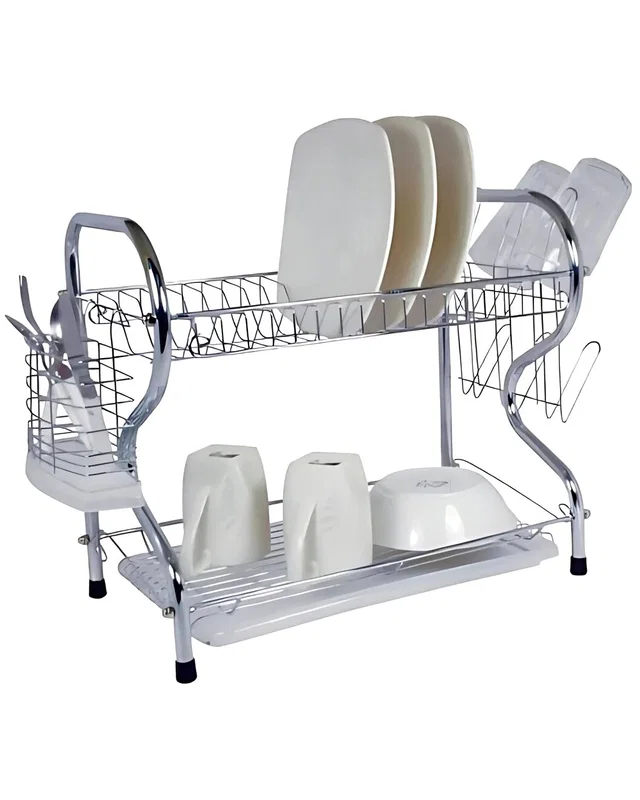 Better Chef 22-Inch 2-Tier Chrome Dish Rack, image 1 of 1 from Rue La La