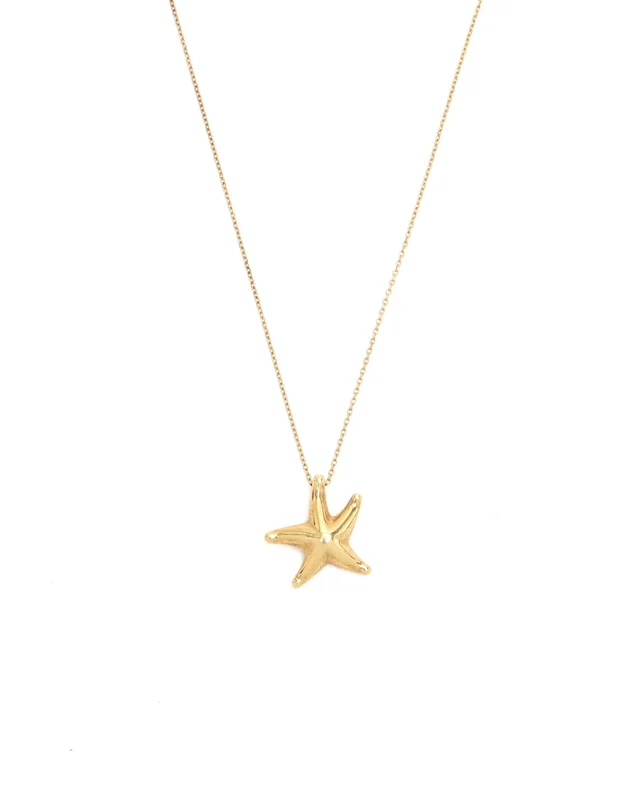 Tiffany & Co. Elsa Peretti Starfish 18ct Gold Necklace in Gold from A Retro Tale
