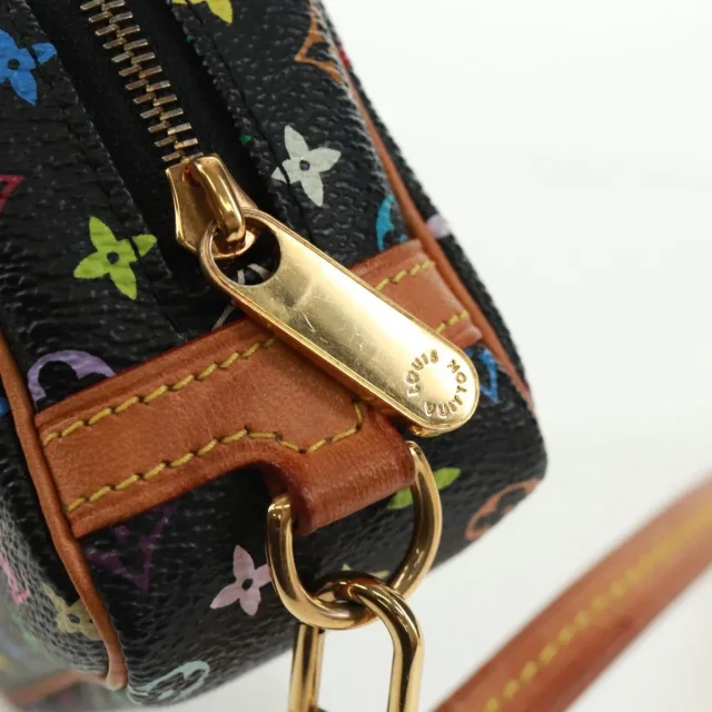Louis Vuitton Wapity Trousse Monogram Multicolor Black Canvas Bag in Black Canvas from HEWI, photo 12 of 20