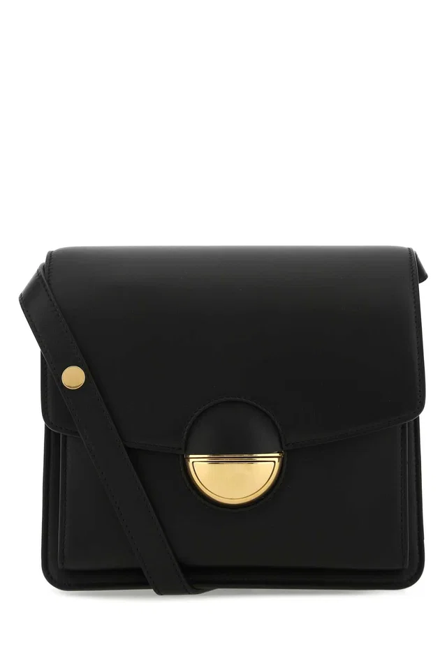 Proenza Schouler Shoulder Bag — Black in Black Leather from HEWI