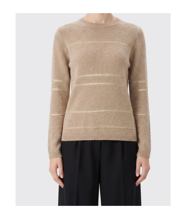 Fabiana Filippi Striped crew-neck sweater, photo 4 of 4 from SENSER