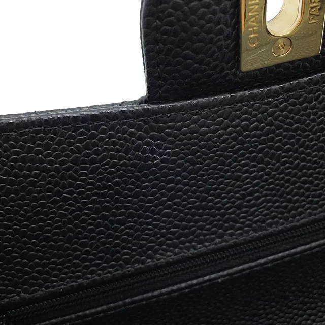 Chanel Matelasse23 Flap Chain Shoulder Bag BlackA01113 Caviar Leather Size 23 in Caviar leather from GALLERY RARE, photo 15 of 18